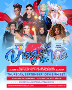 Read more about the article Dr Steven chats with Jackie from Drag Out the Vote