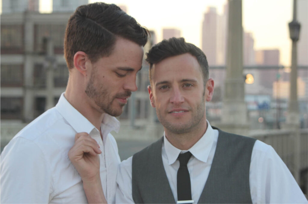 Branden James_Duo Photo LGBT