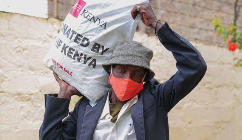 12,000 Food Parcels Reach AHF Africa Clients_Kenya