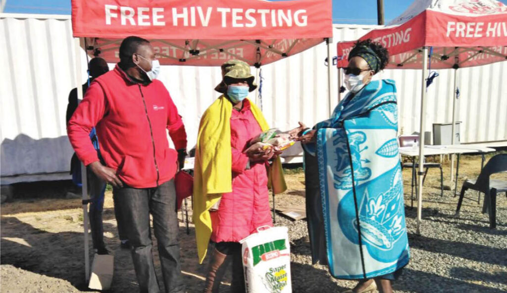 12,000 Food Parcels Reach AHF Africa Clients_Lesotho