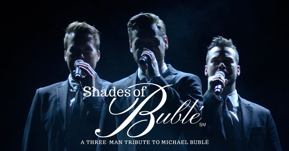 You are currently viewing Shades of Bublé: A Three-Man Tribute to Michael Bublé Swings Into the Aventura Arts & Cultural Center