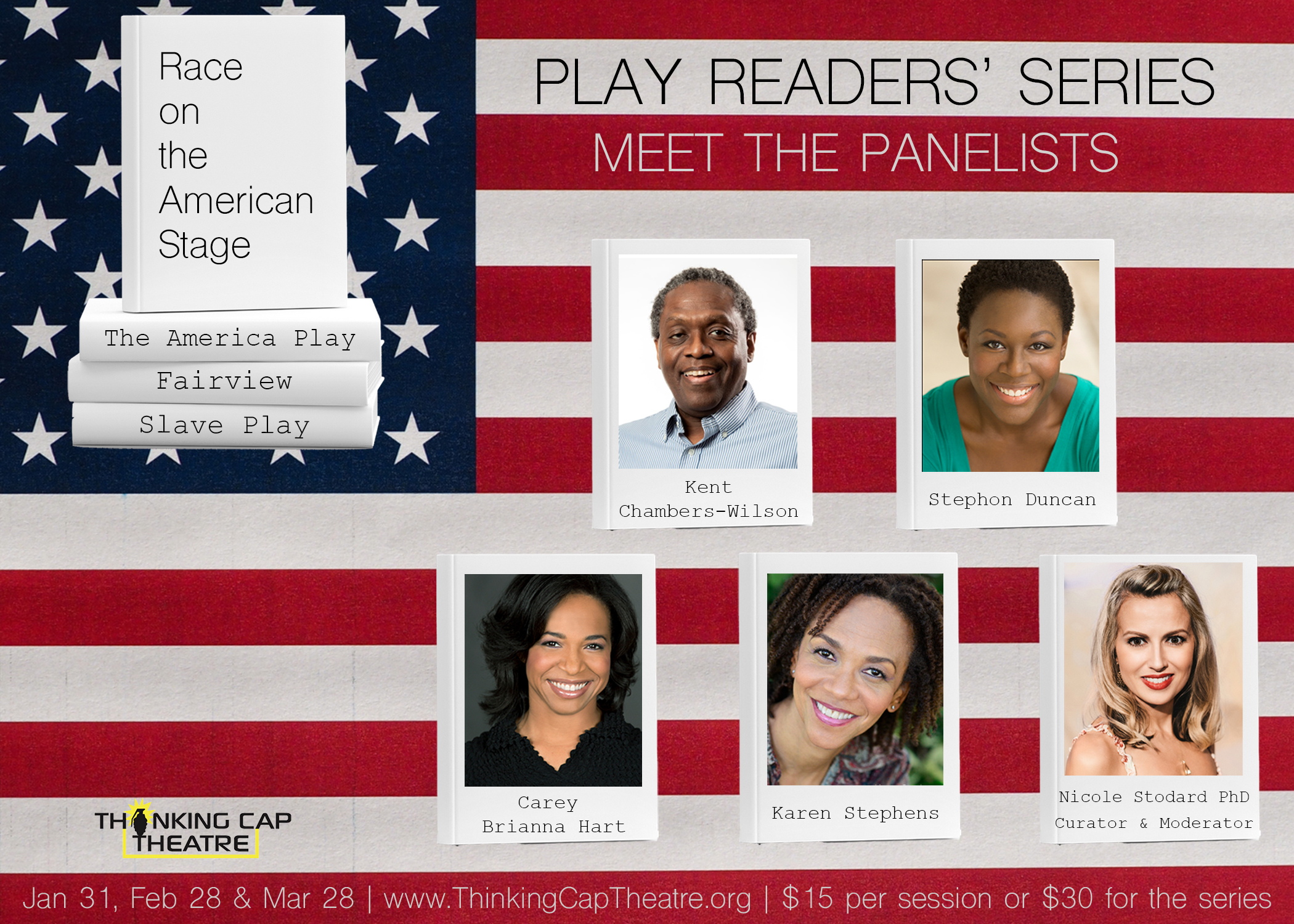 Read more about the article Thinking Cap Theatre: The Play Readers’ Series: Race on the American Stage