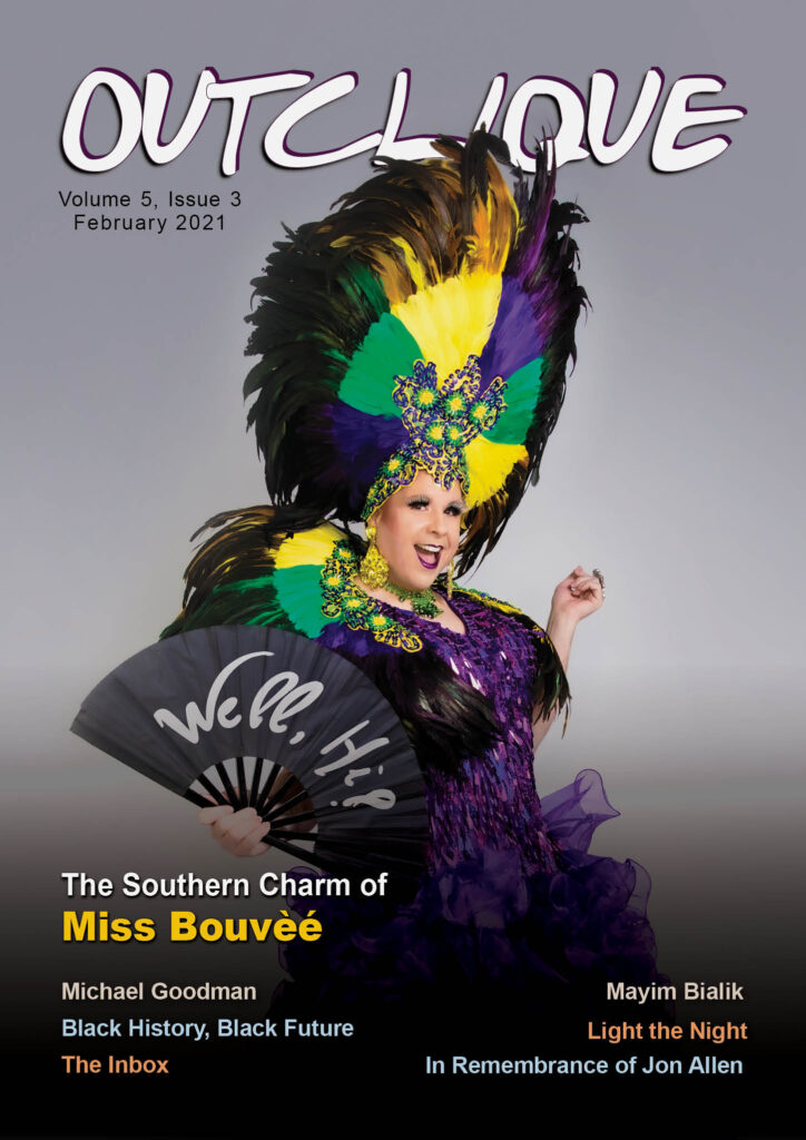 February 2021 cover_Miss Bouvèé_Cover Photo Courtesy of Michael Johns