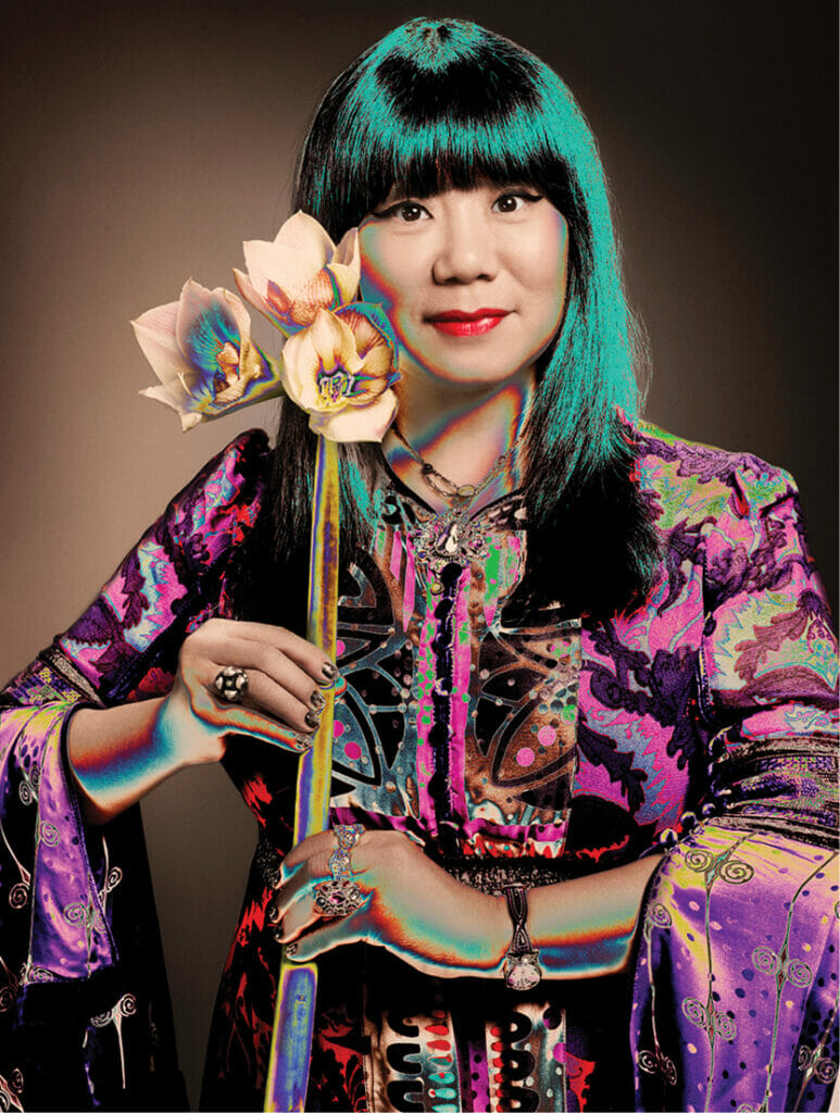 Anna Sui Portrait by Joshua Jordan