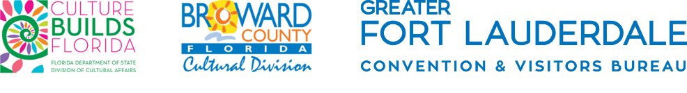 Logos of Culture Builds Florida, Broward County Cultural Division, Great Fort Lauderdale CVB