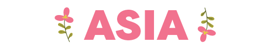 Graphic text Reads Asia