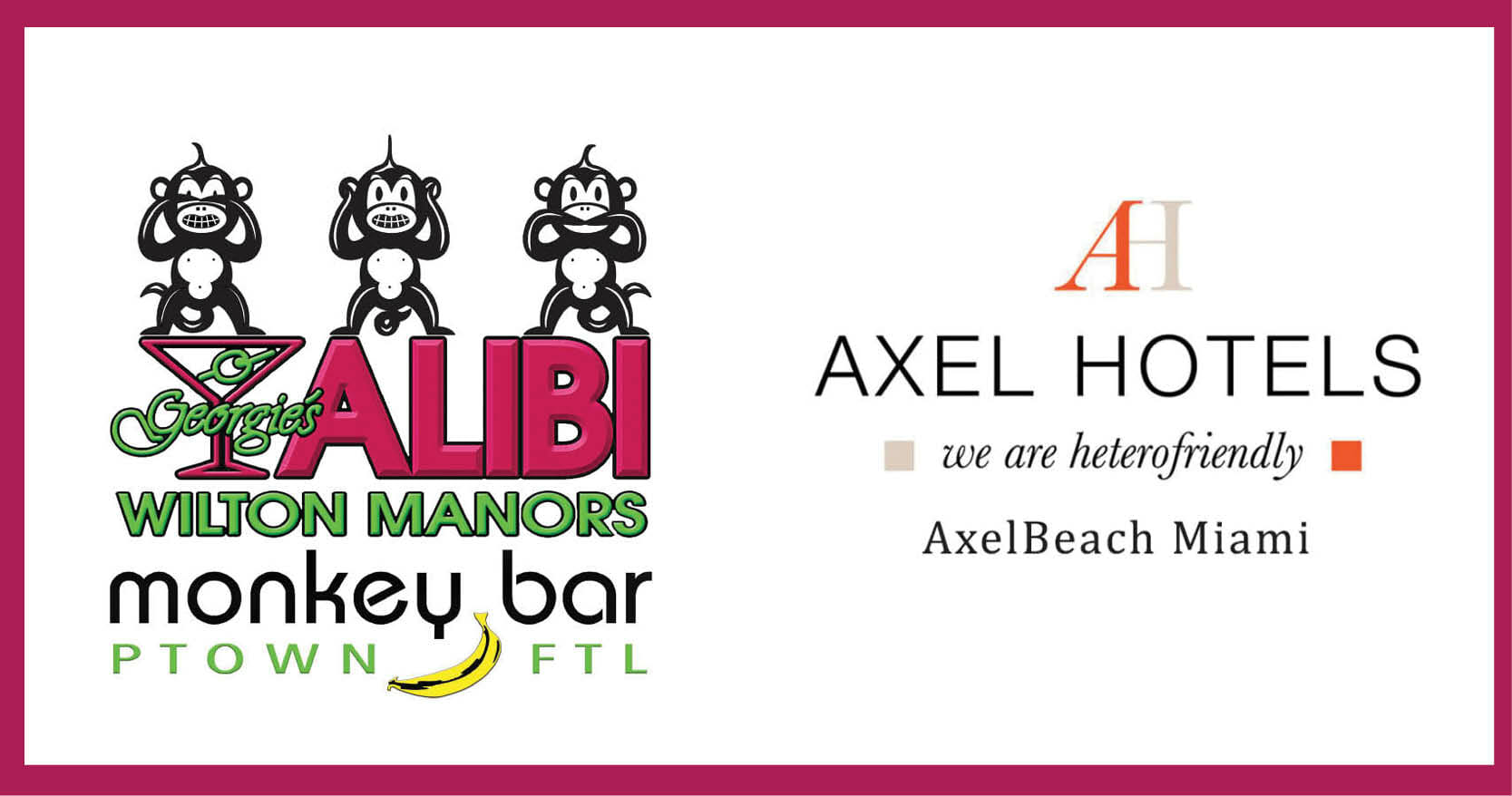 Read more about the article Georgie’s Alibi Monkey Bar + AxelBeach Miami Hotel = Alibi at AxelBeach