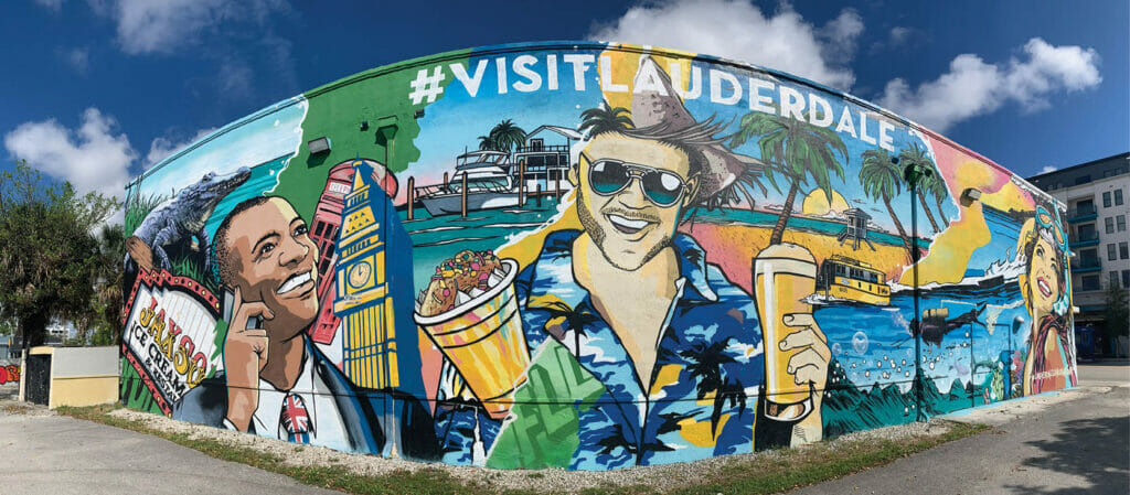 Fat Village Mural _ Wall Art at Fort Lauderdale’s Arts Districts