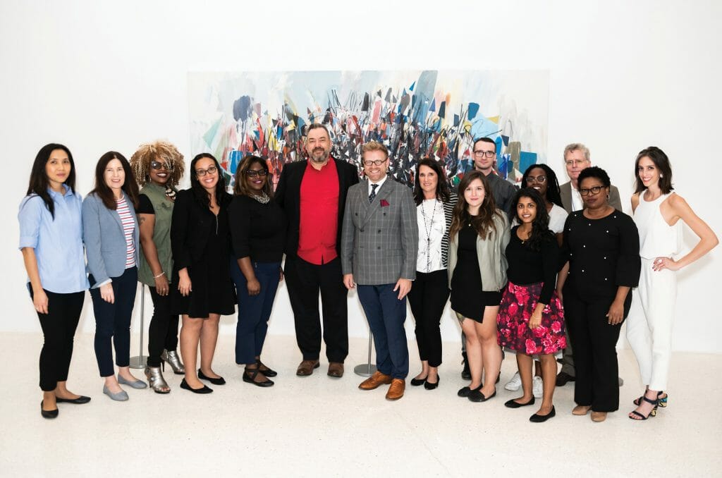 Broward Cultural Division team at NSU Art Museum Fort Lauderdale