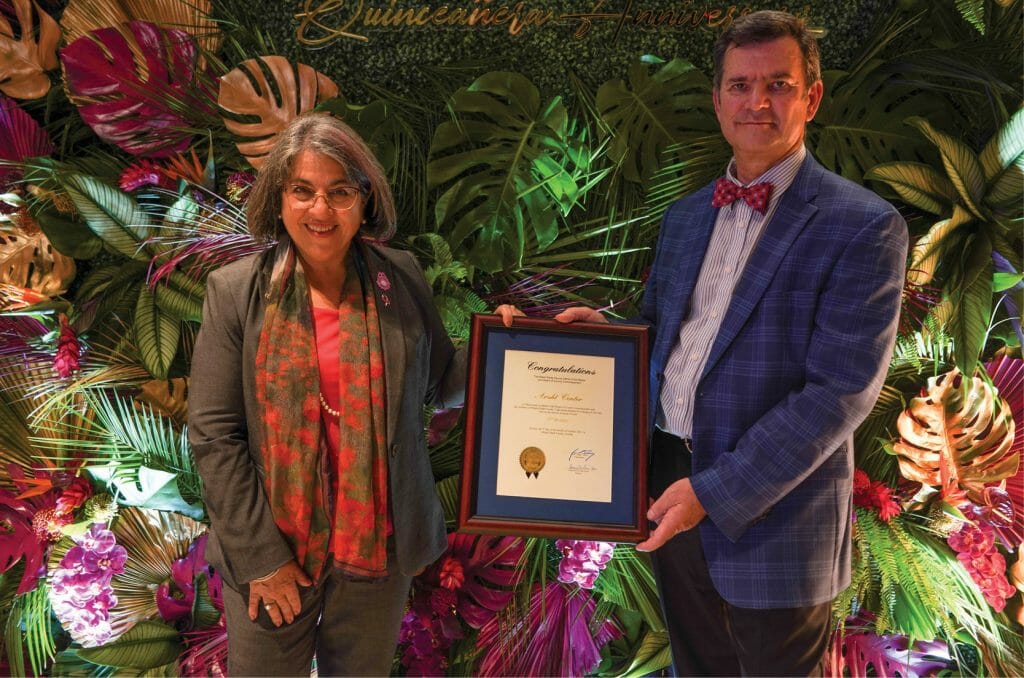 Mayor Daniella Levine Cava & Johann Zietsman