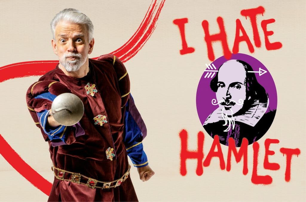 Maltz Jupiter Theatre _ I Hate Hamlet Poster