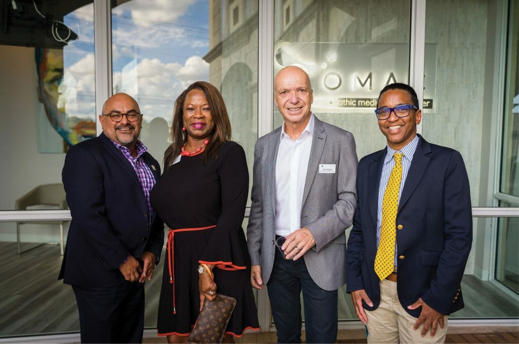 Angel Burgos, Sheri Brown Grosvenor, Ed Hashek and G Wright Muir