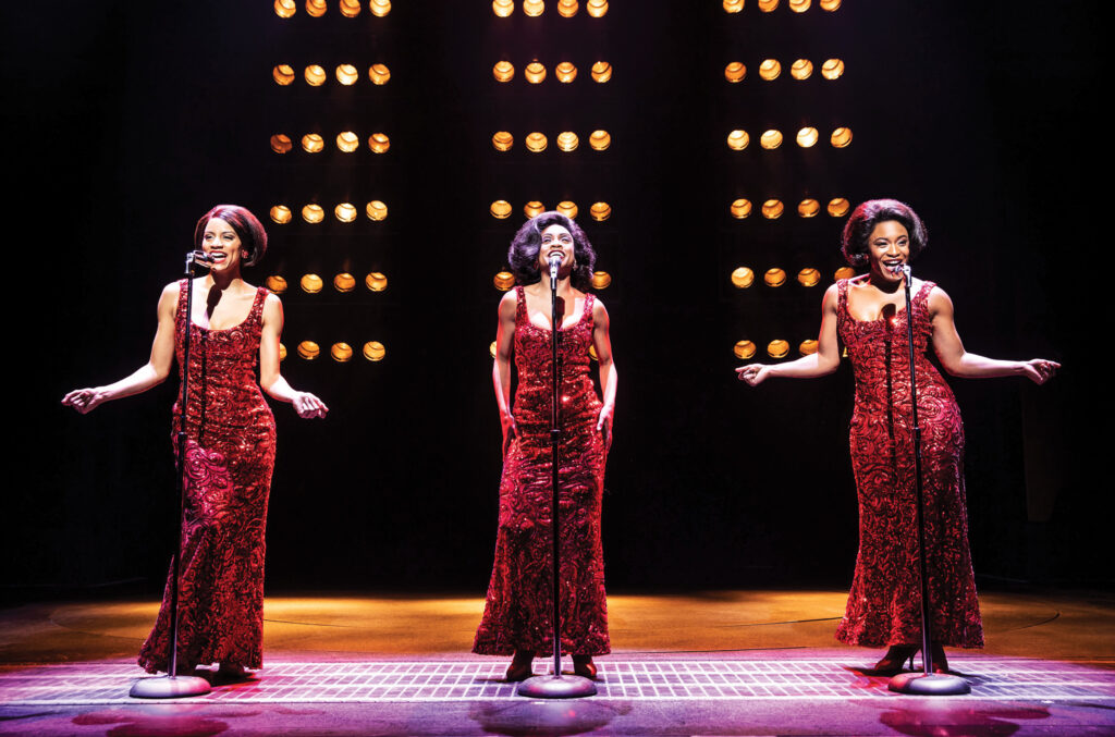 Taylor Symone Jackson, Candice Marie Woods, and Nasia Thomas in AIN'T TOO PROUD