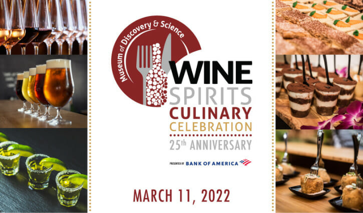 Read more about the article The 25th Annual Bank of America Wine, Spirits and Culinary Celebration at MODS will take place on Friday, March 11, 2022