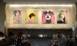 Read more about the article New Terminal 2 Art Gallery Debuts at FLL Airport, Through New Eyes exhibit on view through June 2022