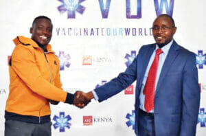 Read more about the article Olympic Track Star Joins Vaccinate Our World Campaign