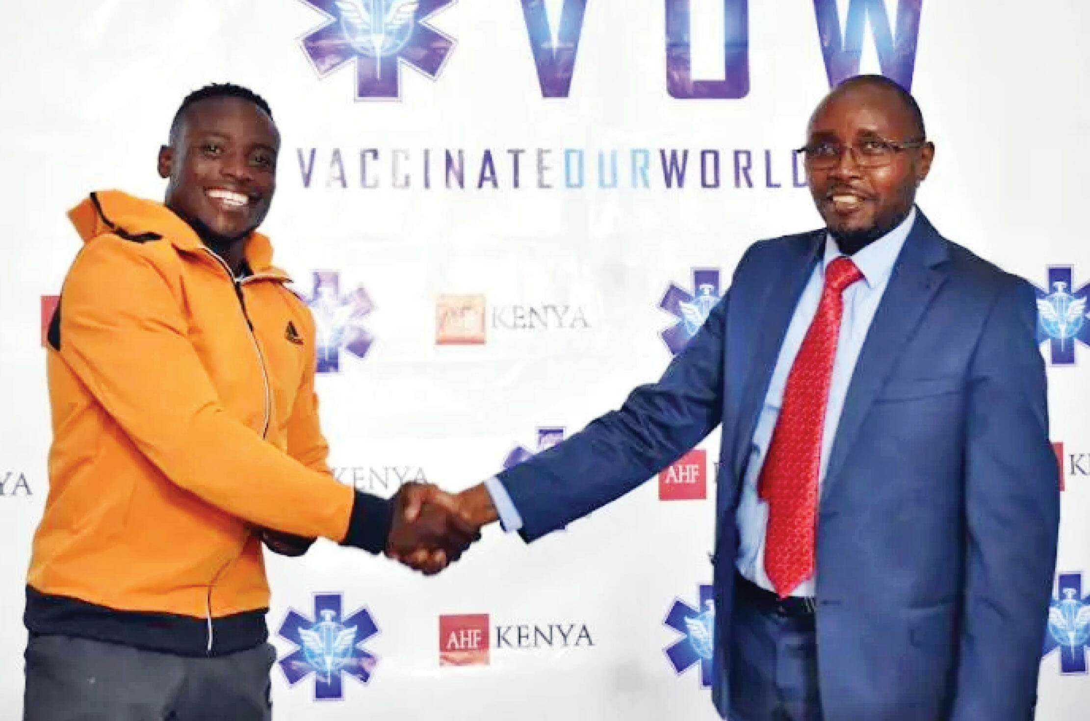 Read more about the article Olympic Track Star Joins Vaccinate Our World Campaign