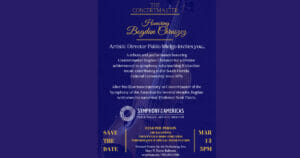 Read more about the article Symphony of the Americas Artistic Director Pablo Mielgo Presents a Musical Tribute to Concertmaster Bogden Chruszcz and Welcomes Incoming Concertmaster Scott Flavin March 13, 2022