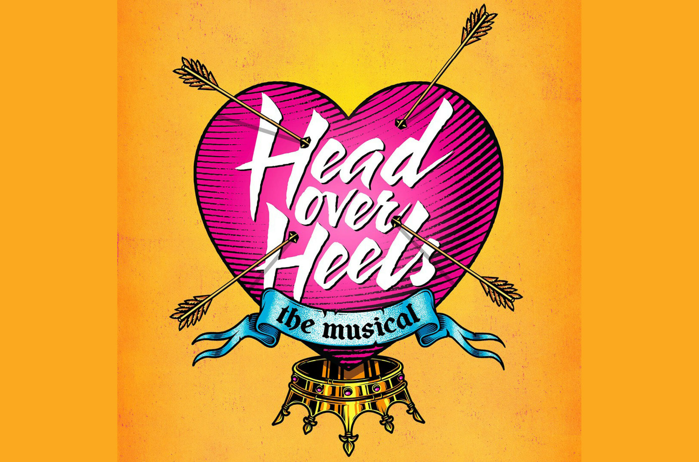 Read more about the article SLOW BURN THEATRE COMPANY INVITES YOU TO THE MUSICAL HEAD OVER HEELS￼￼￼
