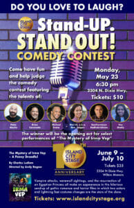 Read more about the article Laugh your way to Island City Stage’s Stand-UP. STAND OUT! Comedy Contest