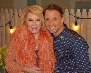 Joan RIvers with Joe Posa