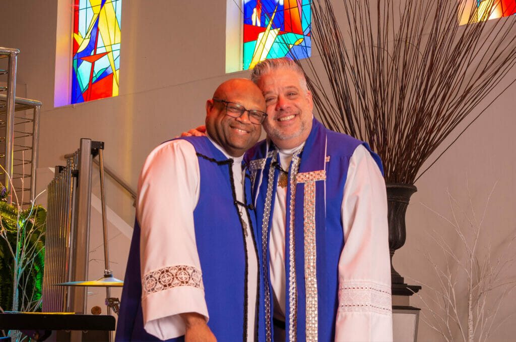 Photos of (L-R)Rev. Dr. Robert Griffin & Rev. Dr. Durrell Watkins