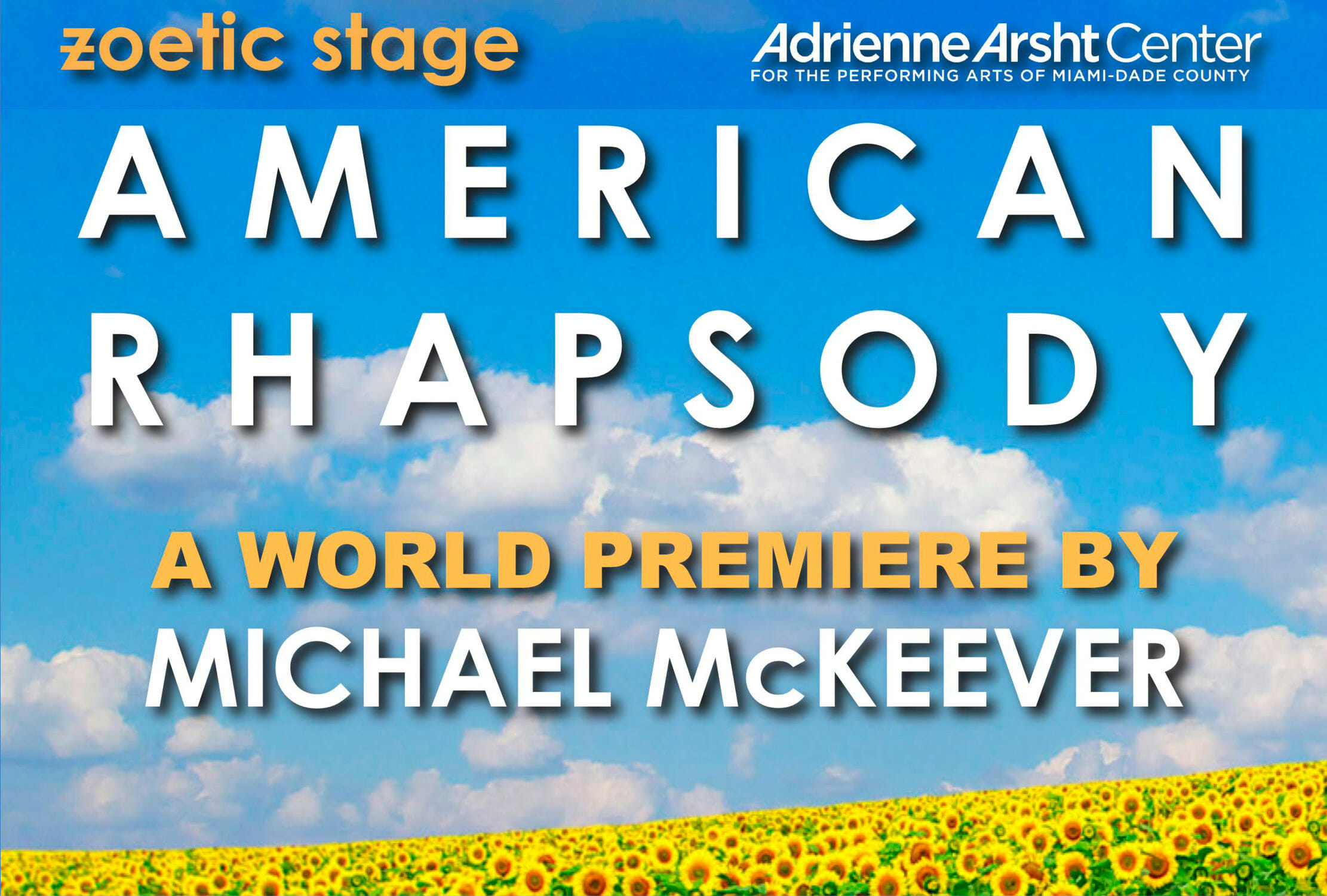 Read more about the article Zoetic Stage and the Adrienne Arsht Center for the Performing Arts of Miami-Dade County Present <em>American Rhapsody</em>
