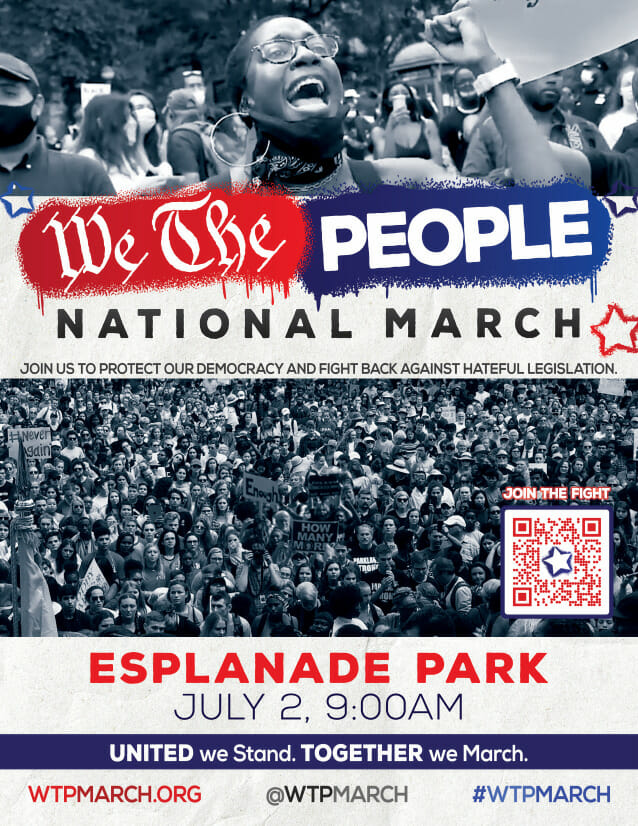 Read more about the article “We The People” Announces March to Protect Democracy