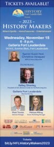 Read more about the article History Fort Lauderdale’s 27th Annual History Makers Fundraiser