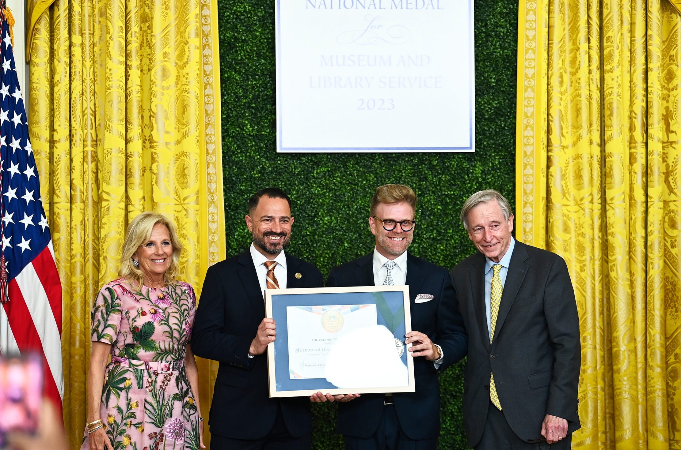 Read more about the article Museum of Discovery and Science Honored at the White House