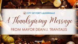 Read more about the article A Thanksgiving Message from Mayor Dean Trantalis