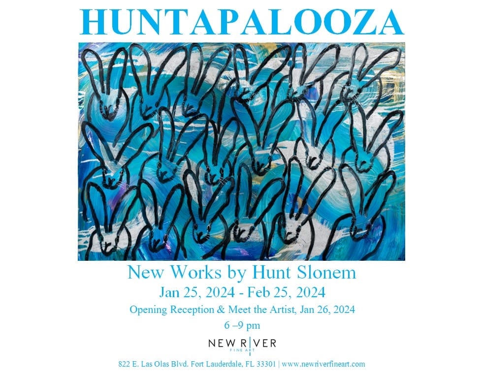 Read more about the article Huntapalooza: A Riot of Color in Glass and Paint at New River Fine Art