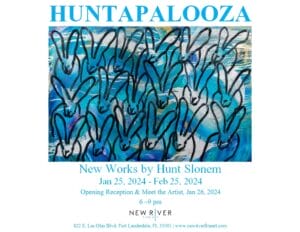 Read more about the article Huntapalooza: A Riot of Color in Glass and Paint at New River Fine Art