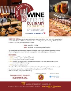 Read more about the article MODS’ 27th Annual Wine, Spirits, and Culinary Celebration