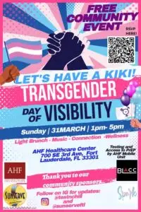Read more about the article Transgender Day of Visibility –  March 31, 2024