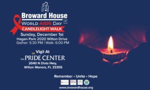 Read more about the article Broward House Honors World Aids Day With Annual Candlelight Walk & Vigil