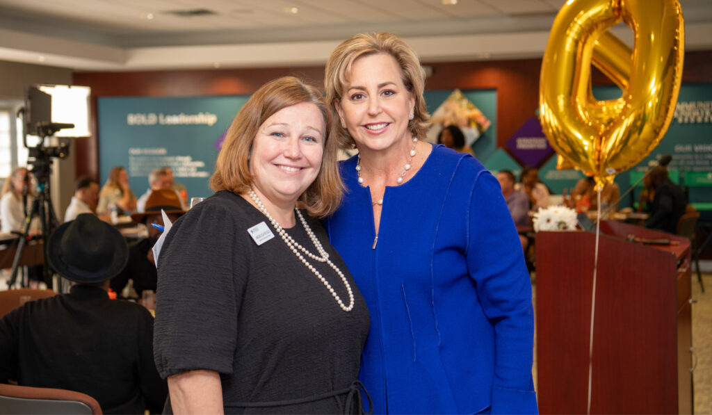 Angelica Rosas and Jennifer O'Flannery Anderson