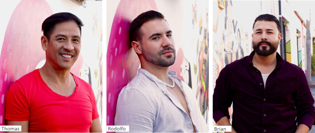 Latinos Salud_(L-R) Thomas, Rodolfo, Brian