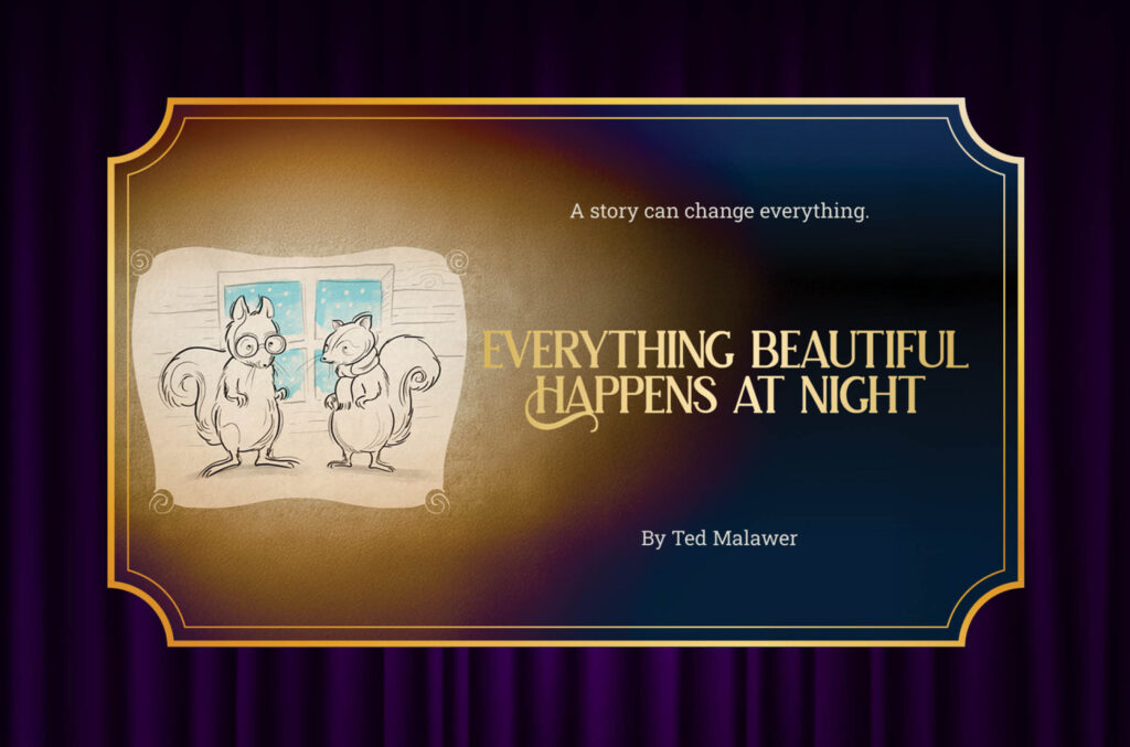 ICS-Everything Beautiful Happens At Night poster