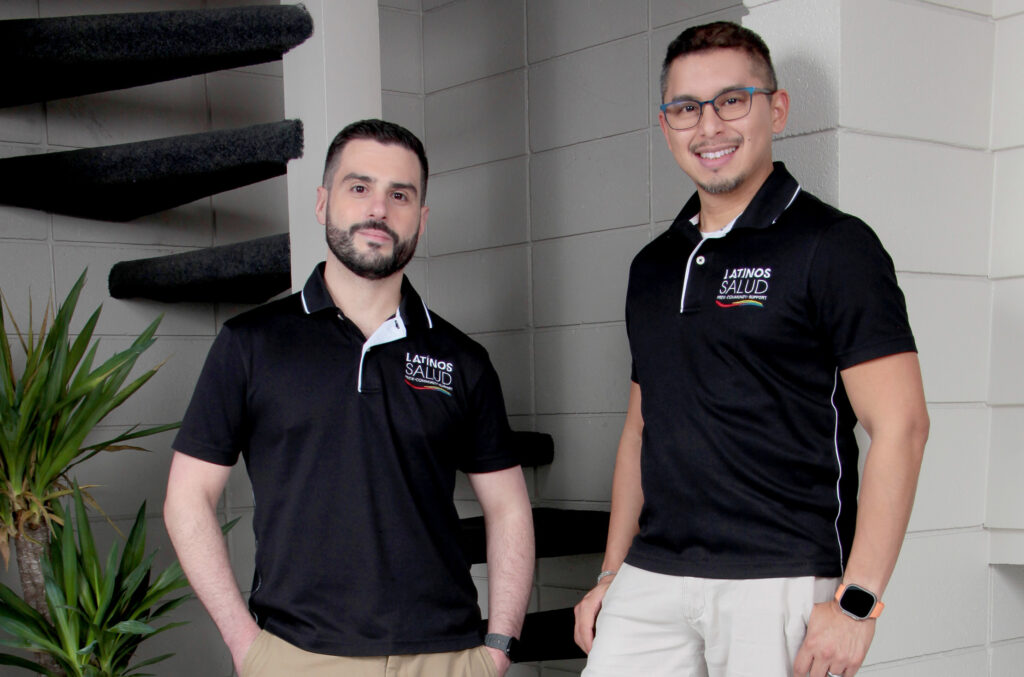 (L) Jiovanny Gomez, (R) Roman Flores