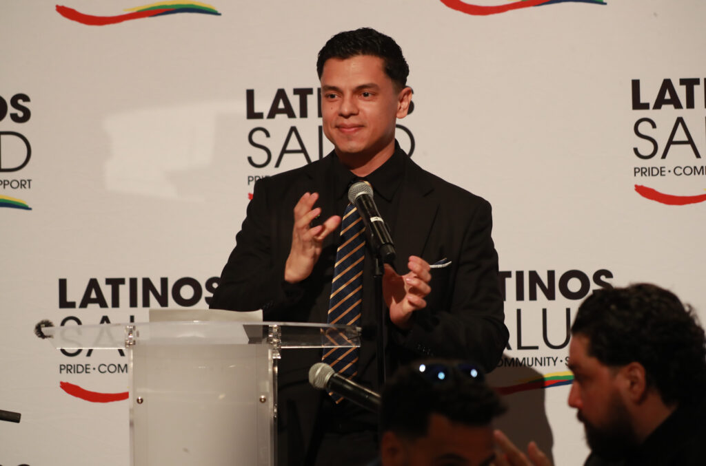 Marvin Ubeda told how a letter from Latinos Salud, that promised his job would always be waiting for him, carried him through difficult months
