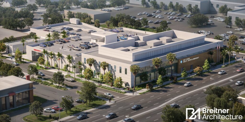 Holy Cross Health Sunrise Blvd Rendering