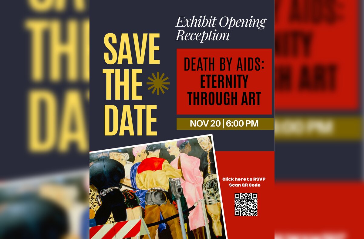 You are currently viewing Remembering Creative Voices Lost: Stonewall’s Newest Exhibition ‘Death by AIDS – Eternity Through Art’
