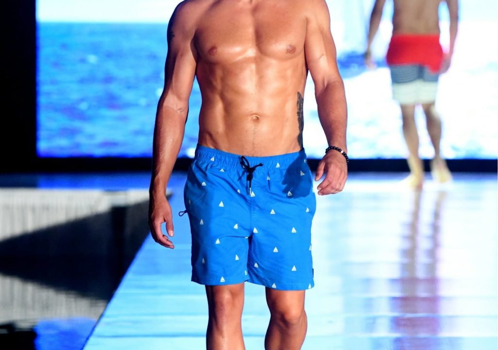 man on runway