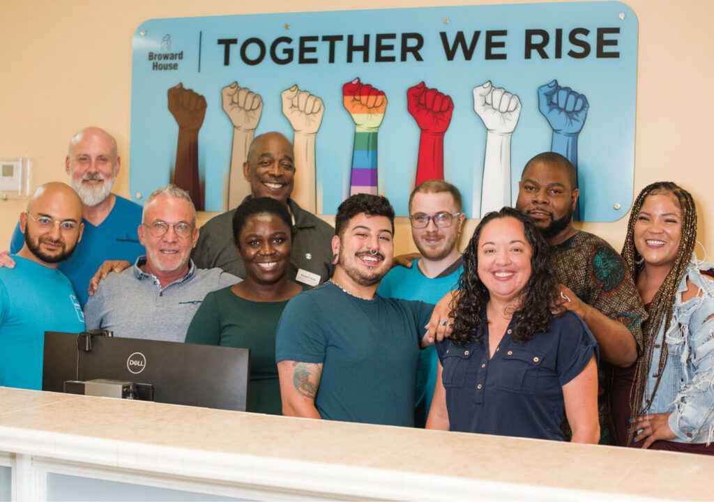 AHF_Broward house Group photo