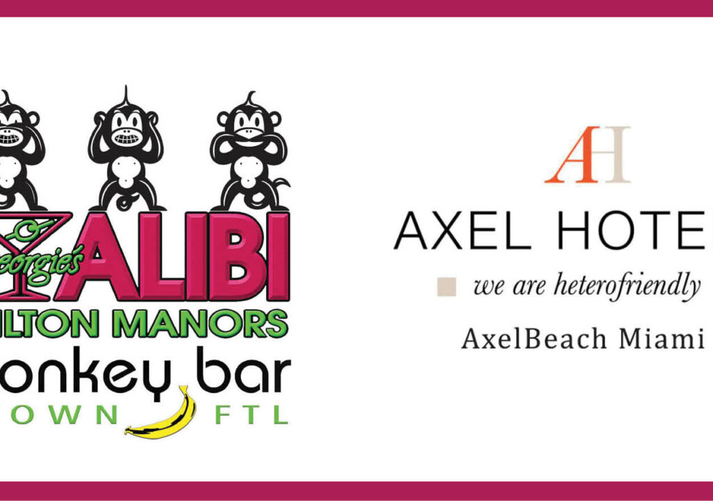 Alibi and AxelBeach Kitchen Logos
