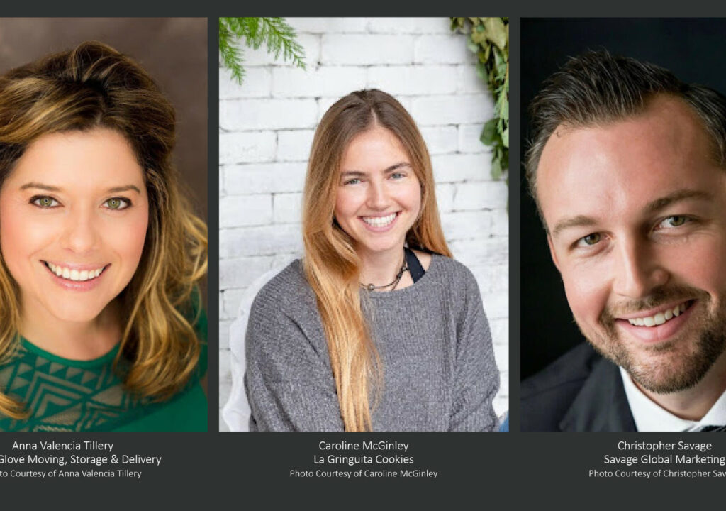 BBB_ Photos of (L-R) Anna Valencia Tillery, Caroline McGinley, Christopher Savage
