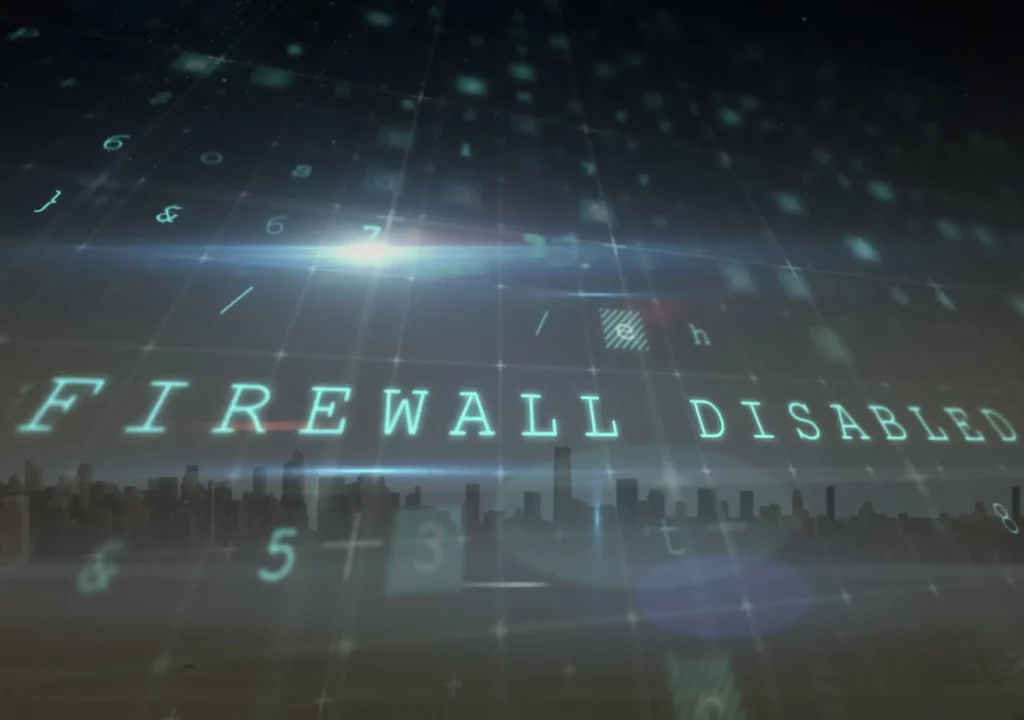 Image of cyber attack warning and data processing over cityscape background. global networks, connections and technology concept digitally generated image
