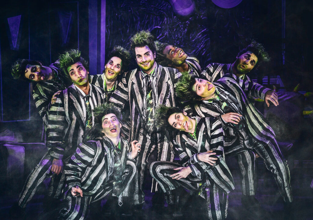 Justin Collette (Beetlejuice) and Tour Company of Beetlejuice