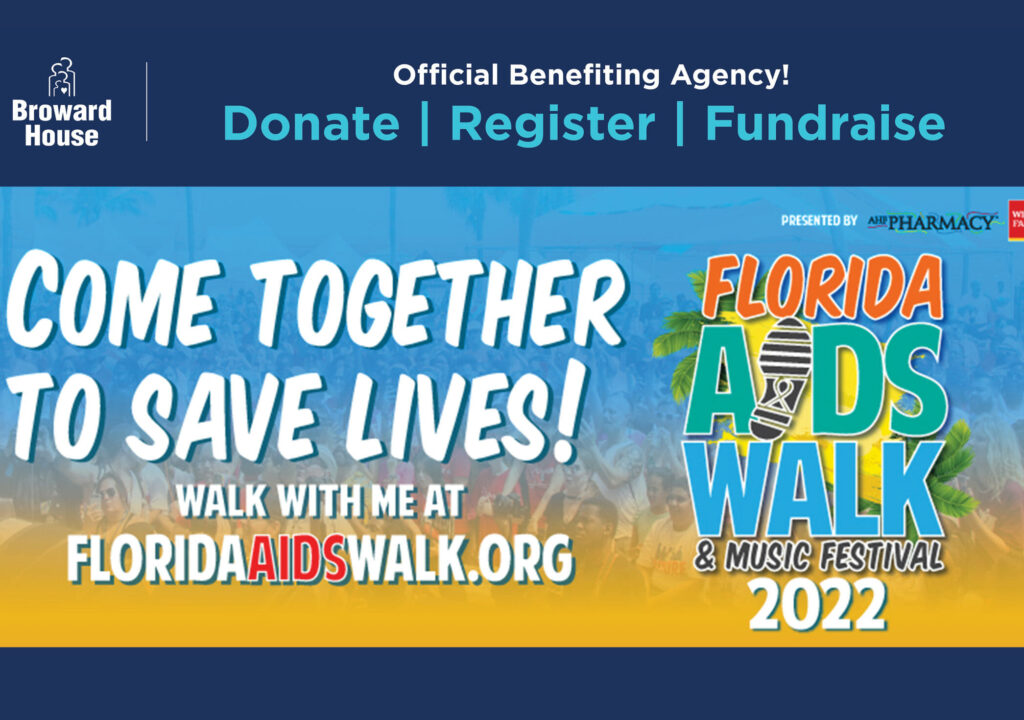 Broward House _ Florida AIDS Walk Poster